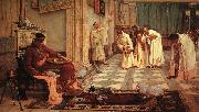 John William Waterhouse The Favorites of the Emperor Honorius oil painting reproduction